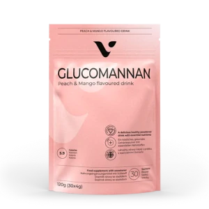 Glukomannan - nápoj na podporu hubnutí
